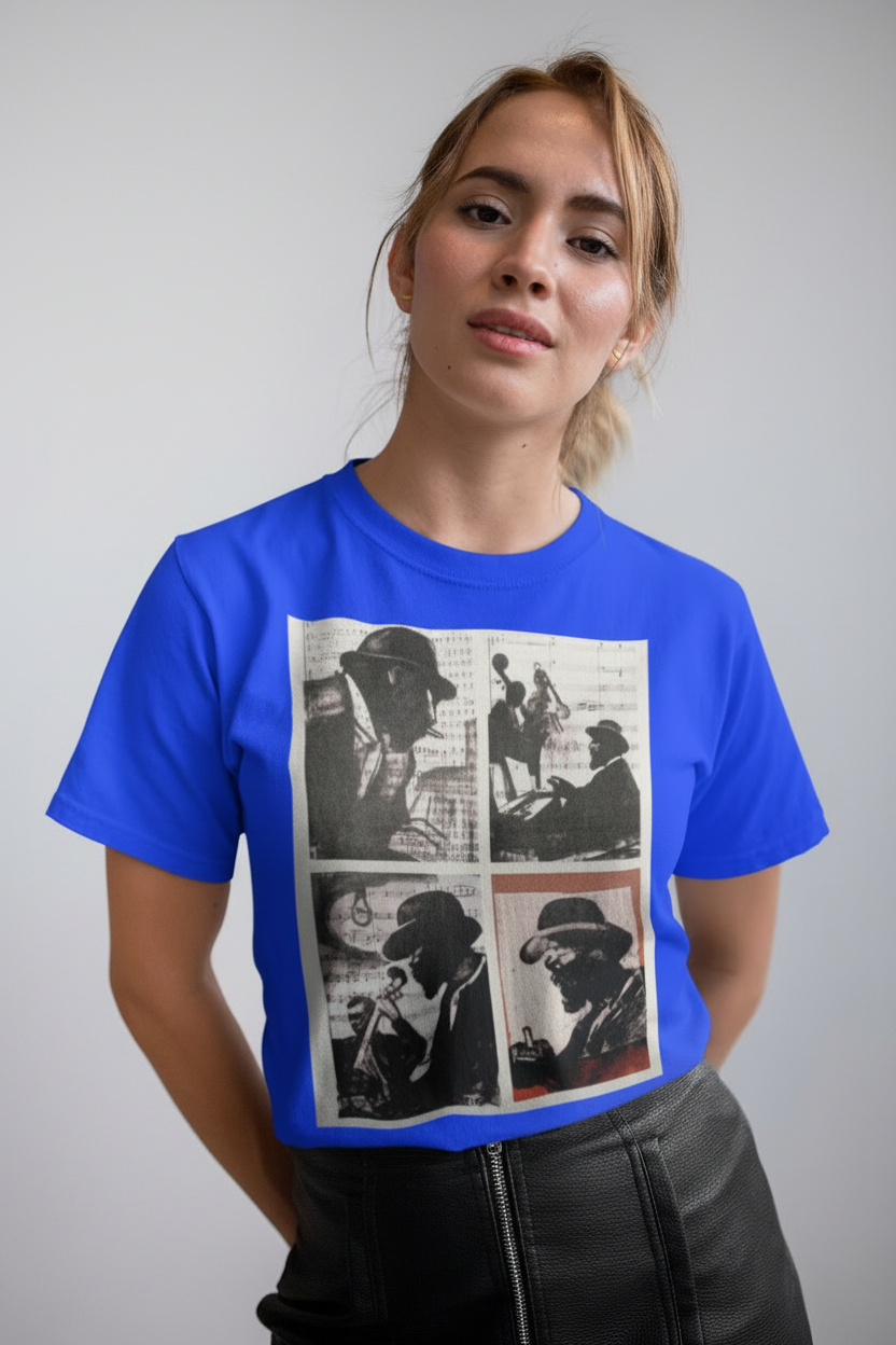 Short Sleeve Tee - Jazz Greats - Monk