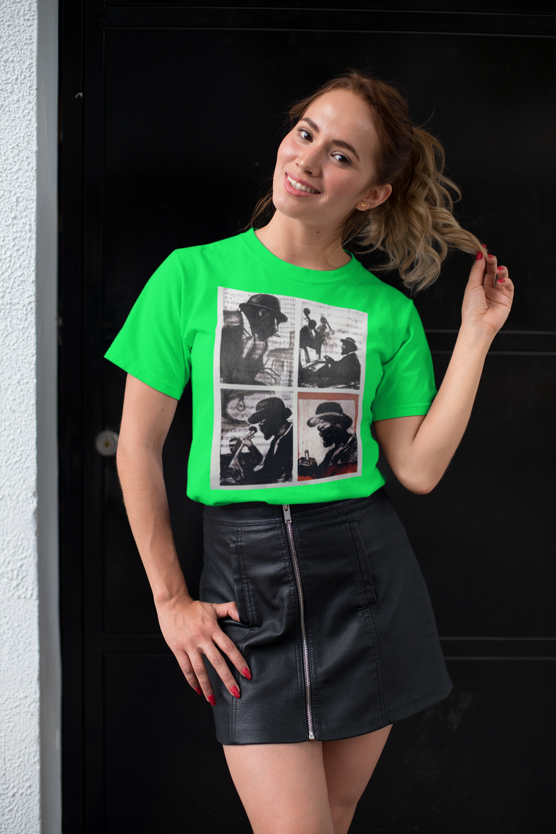 Short Sleeve Tee - Jazz Greats - Monk